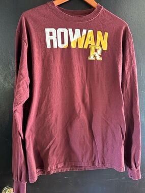 Champion Rowan University Long Sleeve T-Shirt Maroon Men’s Large